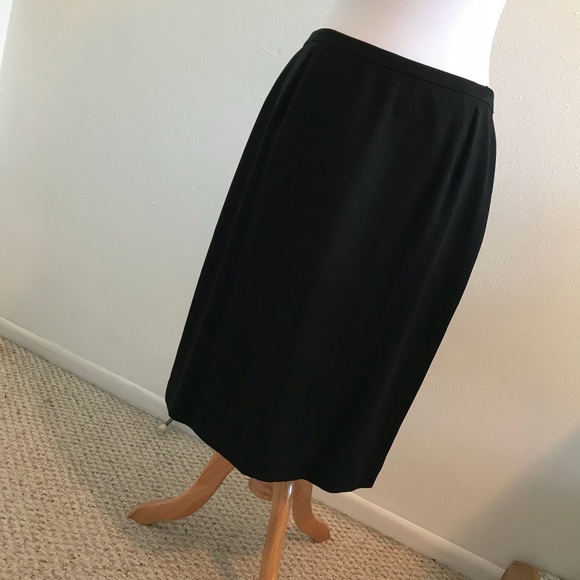 🆕 Elisabeth by Liz Claiborne Black Skirt - Picture 4 of 8